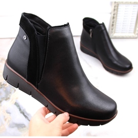 Botas femininas de couro com isolamento preto Filippo DBT4781 1 Botas femininas de couro com isolamento preto Filippo DBT4781 1