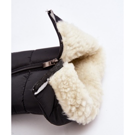 Botas de neve isoladas femininas Progress PROGJ-22-136 pretas preto 2