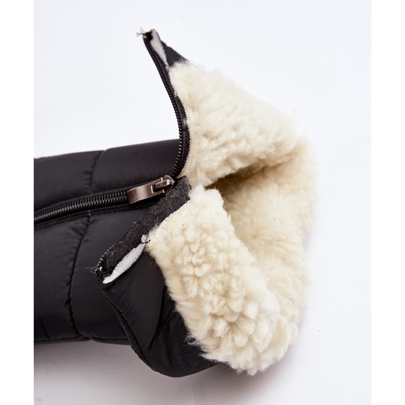 Botas de neve isoladas femininas Progress PROGJ-22-136 pretas preto 2