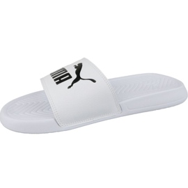 Puma Slipper Popcat U 360265-12 branco 1 Puma Slipper Popcat U 360265-12 branco 1