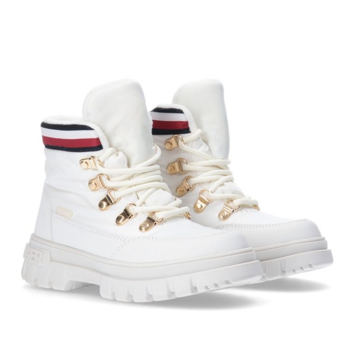 Tommy Hilfiger Bota Lace-Up Marfim W T3A5-33062-1047101-101 branco 1