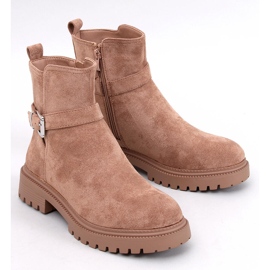 Botas Ortiz Camel Chelsea bege 1
