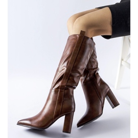 Botas marrons Palma castanho 1