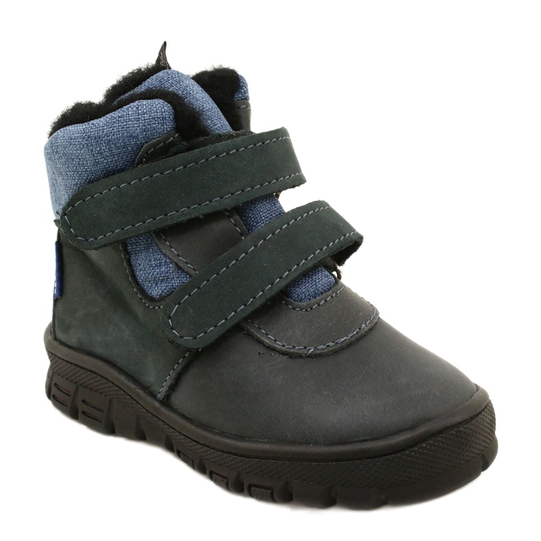 Botas com membrana de velcro TE-POR Mazurek 1360 azul marinho 1 Botas com membrana de velcro TE-POR Mazurek 1360 azul marinho 1