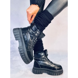 Botas de neve Renn Black de mulher preto 2