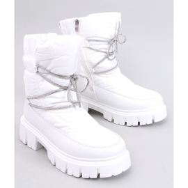 Botas de neve femininas Mitrani White branco 1