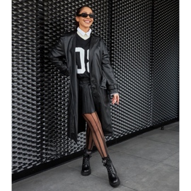 Botas com isolamento de couro preto Karino 1
