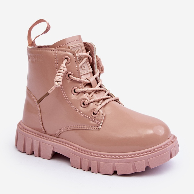 Botas infantis com isolamento térmico Big Star MM374144 rosa 1 Botas infantis com isolamento térmico Big Star MM374144 rosa 1
