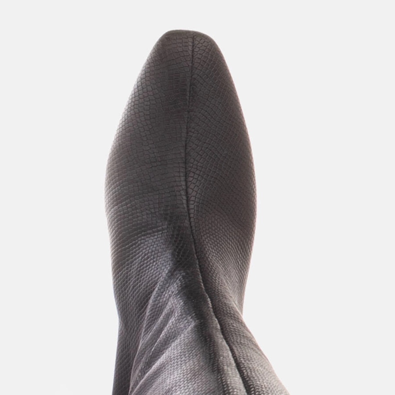 Marco Shoes Cleo Botas padrão preto 1