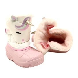 Calçado infantil Befado botas de neve 160P013 rosa 4 Calçado infantil Befado botas de neve 160P013 rosa 4