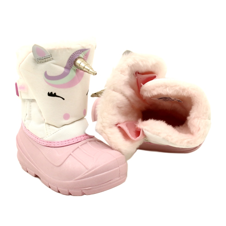 Calçado infantil Befado botas de neve 160P013 rosa 4 Calçado infantil Befado botas de neve 160P013 rosa 4