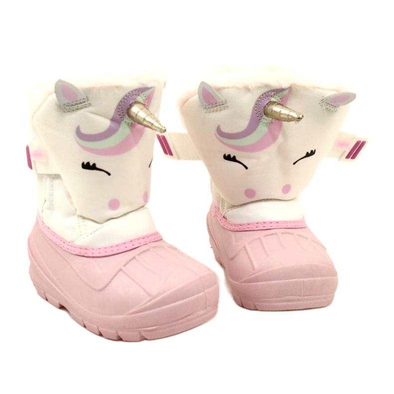 Calçado infantil Befado botas de neve 160P013 rosa 5 Calçado infantil Befado botas de neve 160P013 rosa 5