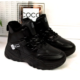 News Tênis feminino com isolamento e botas de neve pretas preto 3 News Tênis feminino com isolamento e botas de neve pretas preto 3