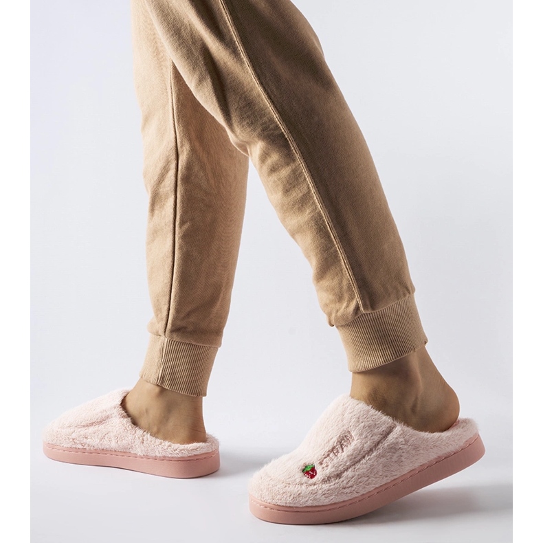 Chinelos Collinsville rosa claro 1