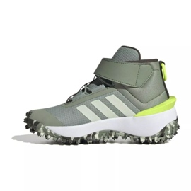 Tênis Adidas Fortatrail El K Jr IG7265 verde 1
