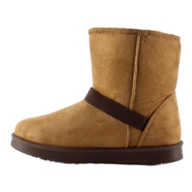 Emusy feminino com franjas K1661504 camelo castanho 1