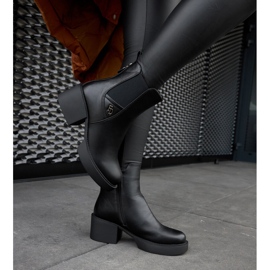 Botins pretos com isolamento e bloco Albert 2