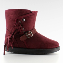 Emusy feminino com franjas K1661504 Burdeos vermelho 1