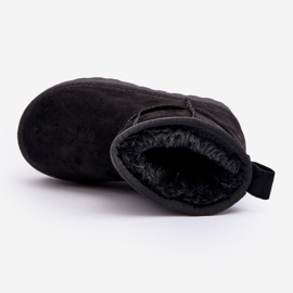 Botas de neve infantis isoladas pretas Nallita preto 1