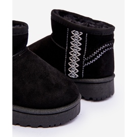 Botas de neve com isolamento preto Leonora infantil 2