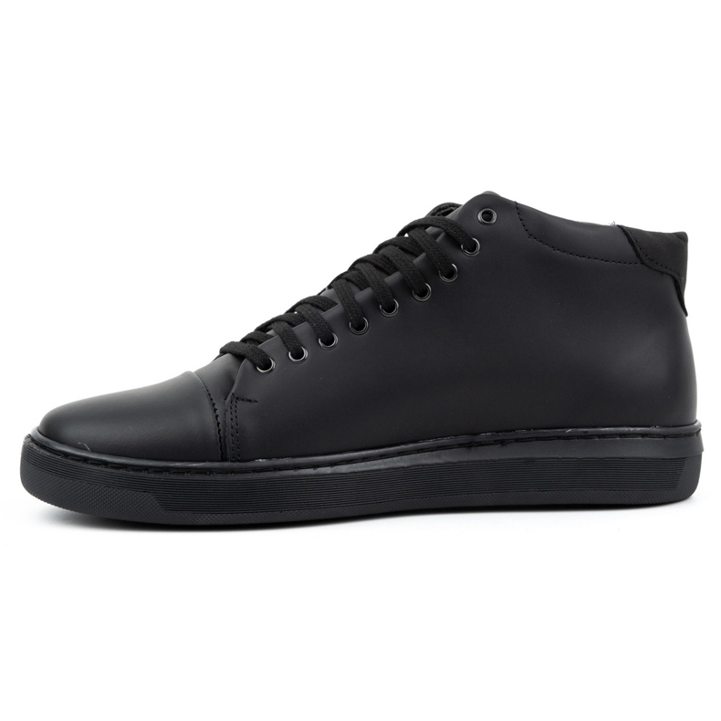 Polbut Botas masculinas com isolamento de couro 2110sw, pretas preto 1