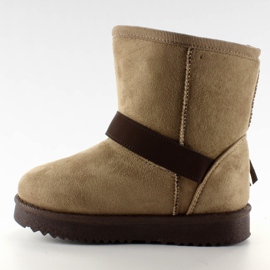 Emuski infantil com Frędzlami K1647404 Taupe bege 2