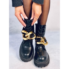Botas com cadarço Barkley Black preto 1 Botas com cadarço Barkley Black preto 1