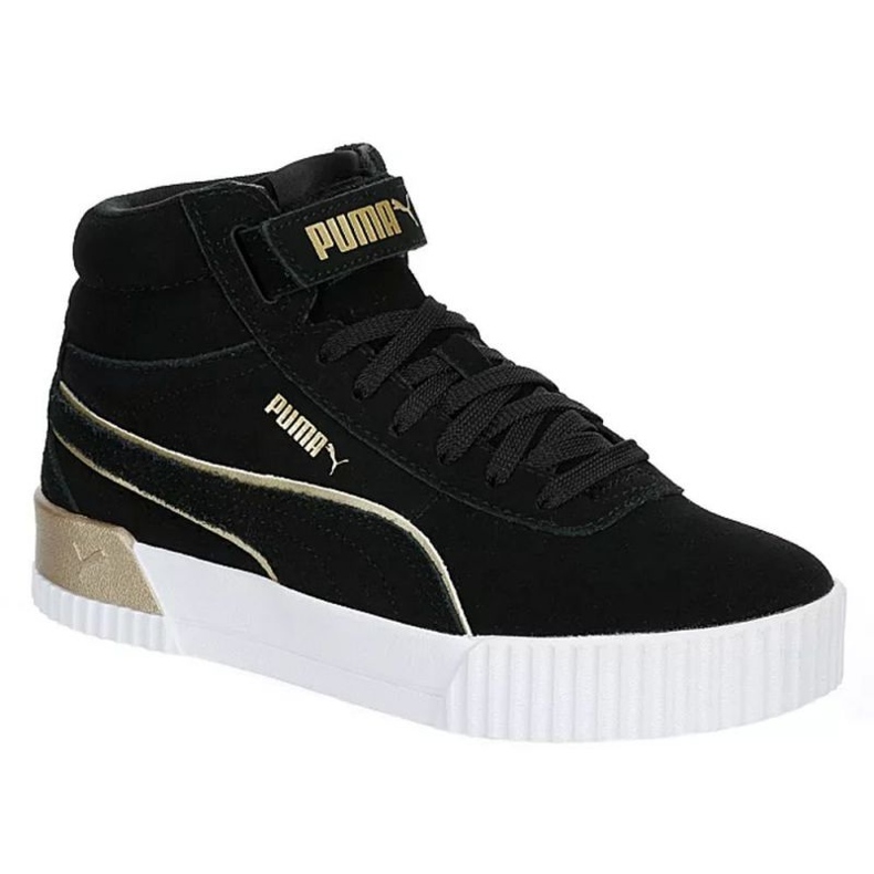 Sapatos Puma Carina Mid Sd Metal V2 W 384384-01 preto 1