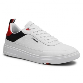 Sapatos Tommy Hilfiger Modern Cupsole Couro M FM0FM03427-0GY branco 1