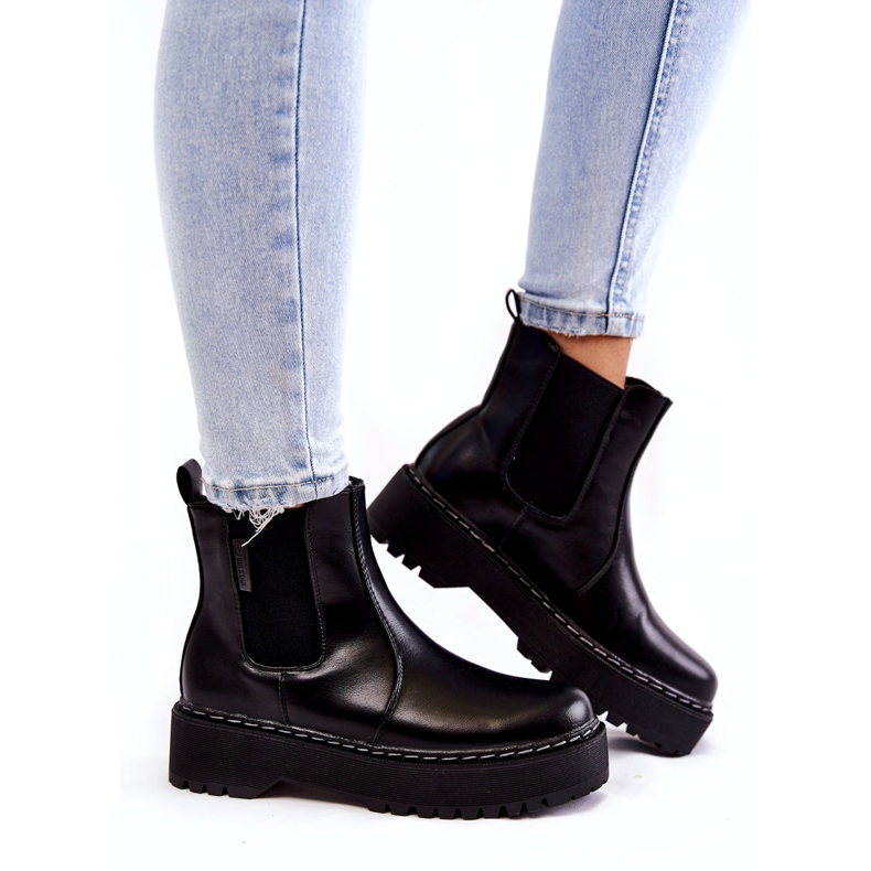 Big Star Grande estrela feminina czarne ii274101 preto 1