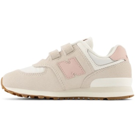 Tênis New Balance Jr PV574RP1 bege 1