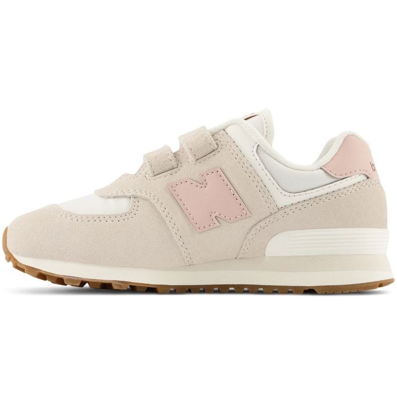 Tênis New Balance Jr PV574RP1 bege 1