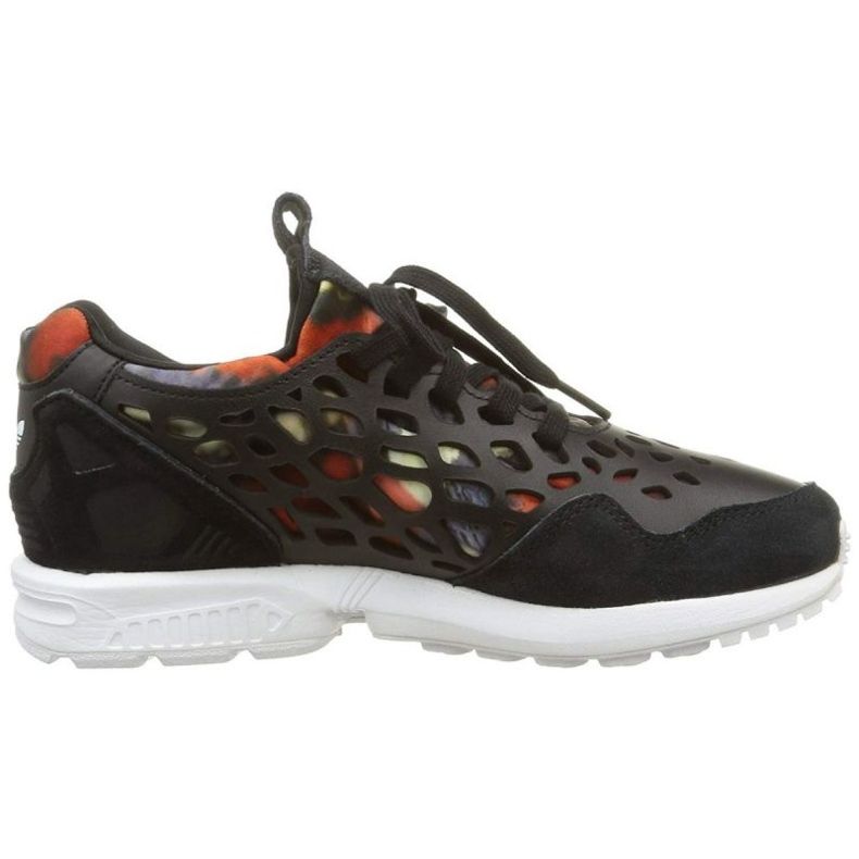 Adidas originais Zx Flux Lace W sapatos S81319 preto 1