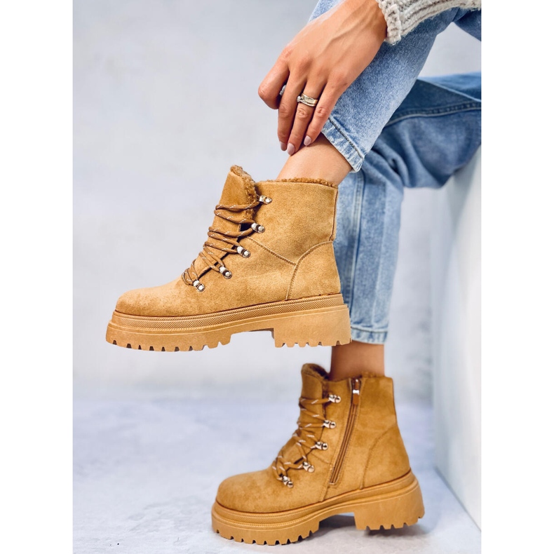 Bota Winton Camel Trapper marrom 2