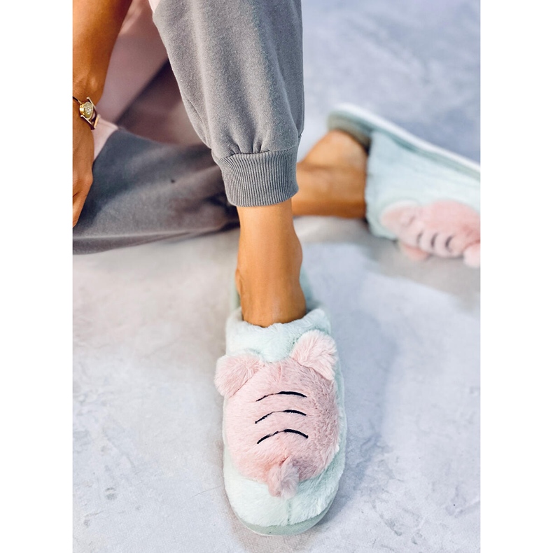 Chinelos de mulher Pearl Mint verde 2