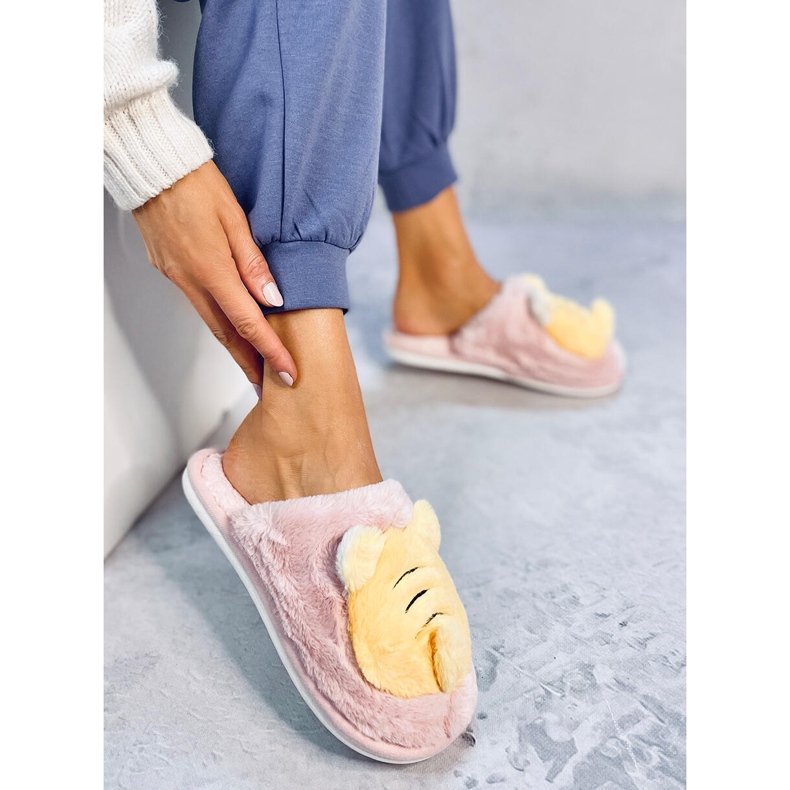 Chinelos de mulher Rosa Pérola 1