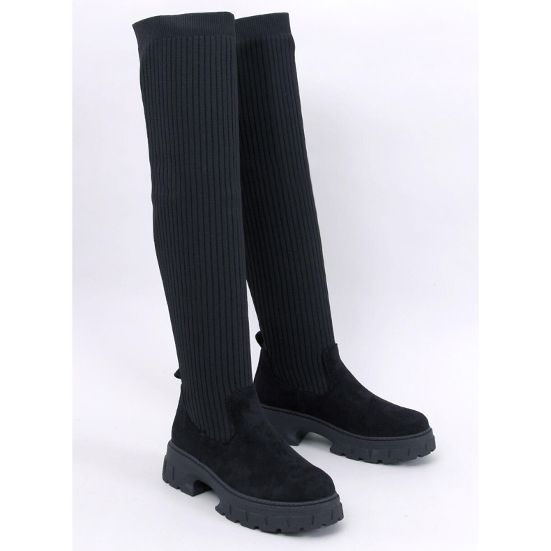 Bota meia preta Trotter preto 1
