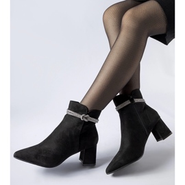 Botins com isolamento Alba pretos 1