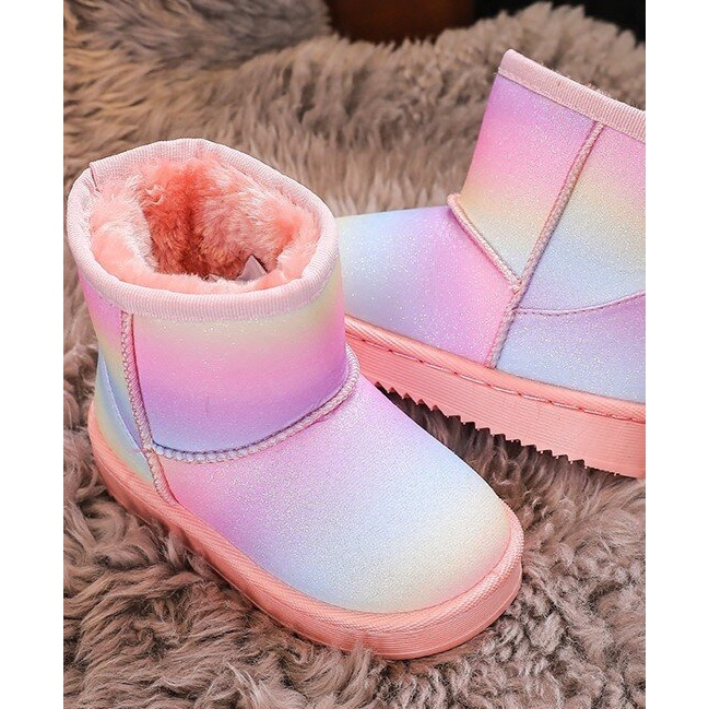 Botas de neve isoladas infantis multicolor Gooby multicolorido 1