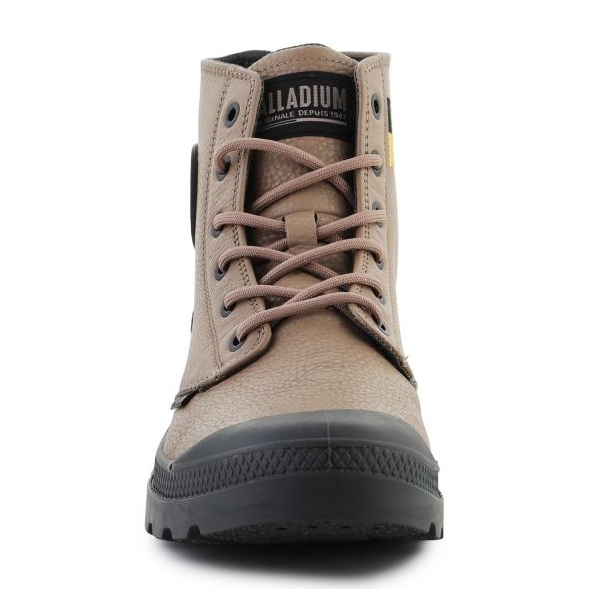 Sapatos Palladium Pampa Hi Supply Lth 77963-297 castanho 1