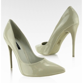 Pinos envernizados lisos E396 Olive multicolorido verde 1