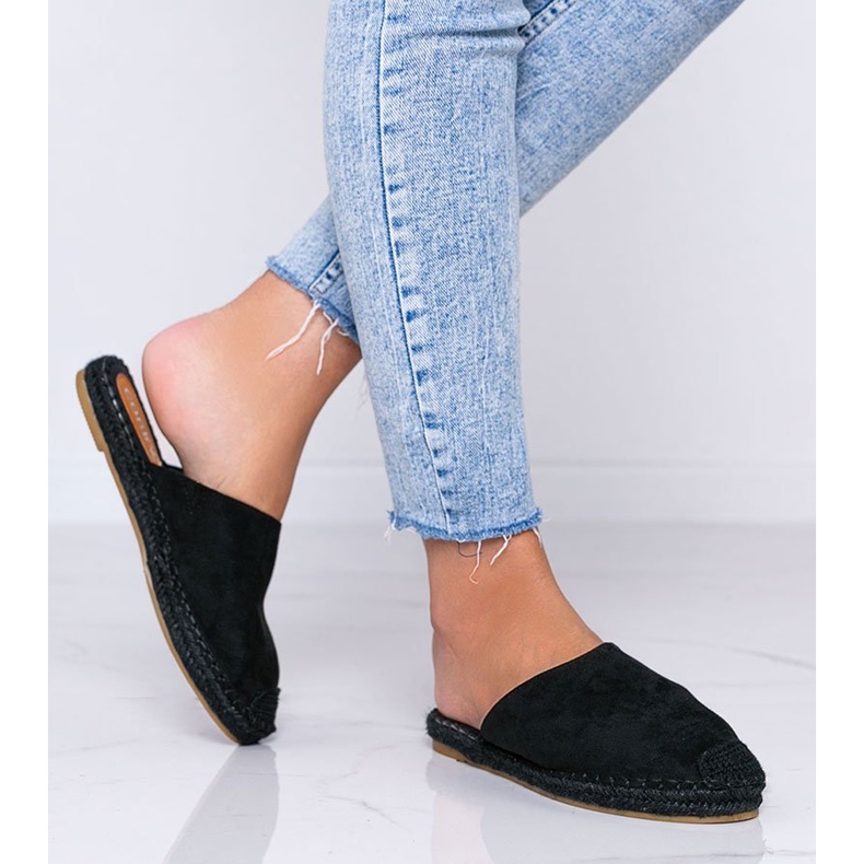 Abas pretas de Vênus preto 1