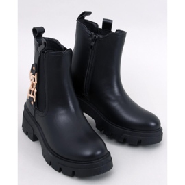 Botas Chelsea femininas Vida Black preto 1