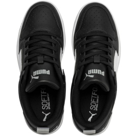Sapatos infantis Puma Rebound Layup Lo Sl pretos 370490 02 1