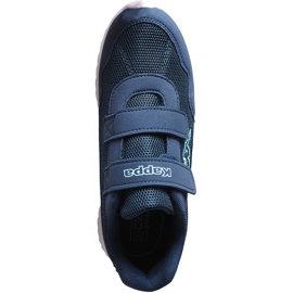 Calçado infantil Kappa Cracker Ii K, azul marinho 260647K 6737 1