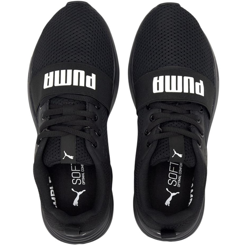 Puma Wired Run Jr. preto 374214 01 calçado infantil 1