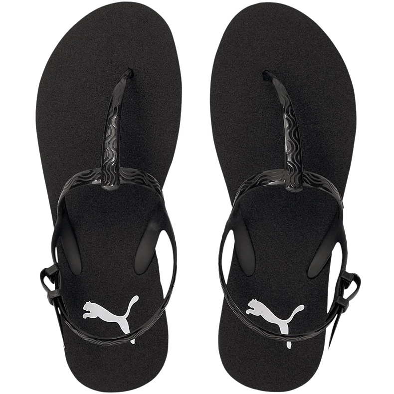 Sandálias femininas Puma Cozy Sandal Wns preto 375212 01 1