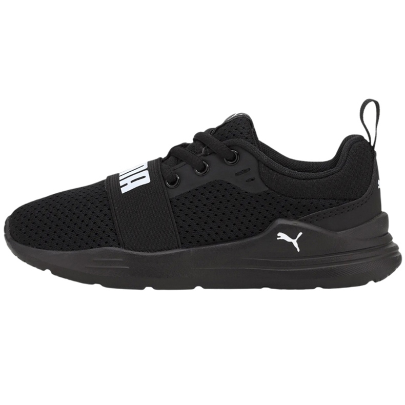 Calçados infantis Puma Wired Run pretos 374216 01 1