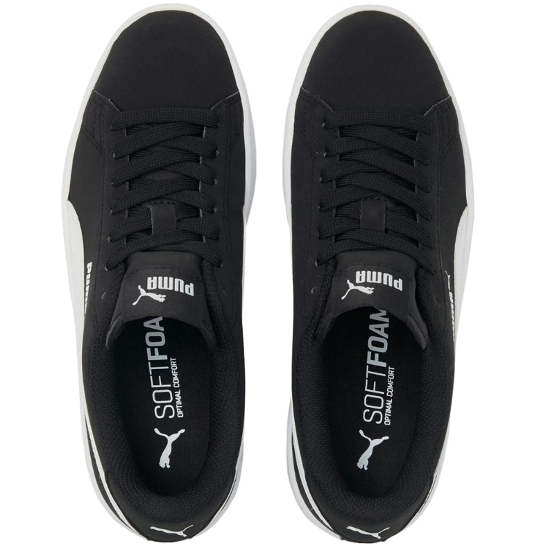 Sapatos infantis Puma Smash v2 Buck pretos 365182 34 1