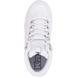 Sapatos femininos Kappa Shivoo Ice branco 242968 1010 1